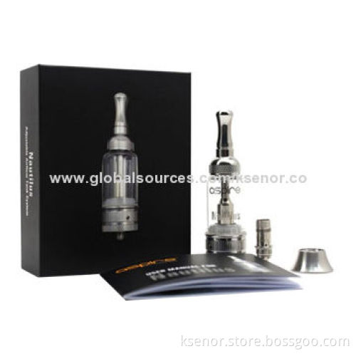 Aspire BDC E Cigarette Nautilus Glass Vaporizer with Gift Packing with CE, RoHS Marks